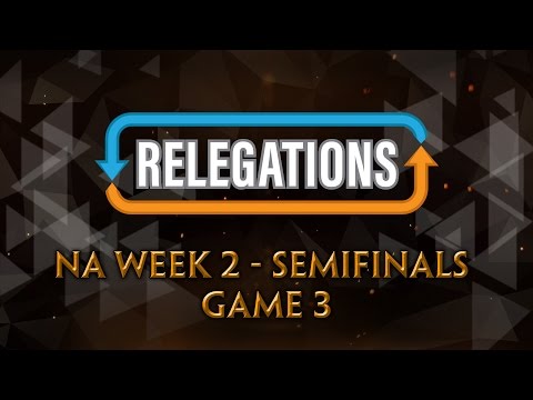 SMITE S4 Relegation Open Brackets NA Week 2 - Semifinals (Game 3)