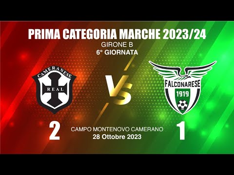 Highlights Real Cameranese vs Falconarese  - 1° Categoria Girone B Marche 2023/2024 - 6° Giornata