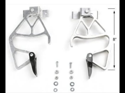 How to install Werner Aluminum Extension Ladder Locks