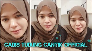 Jilbab Pink Crot Di Muka