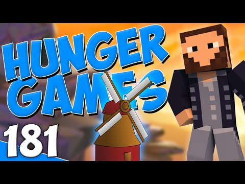 Minecraft: Hunger Games! - Game #181 -  SECRET WINDMILL MEETING! w/Blitzwinger & Athix