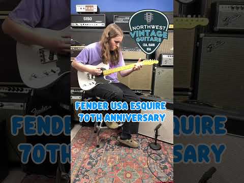 *Video* Fender USA Esquire 70th Anniversary 1950 Reissue Nitro Lacquer Pine Body - 2020 image 25