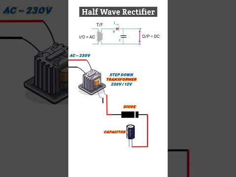 half wave rectifier diode