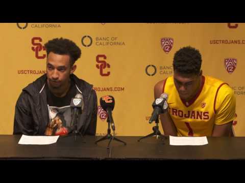 USC Men's Basketball: Buggs and McLaughlin Presser vs. Cornell