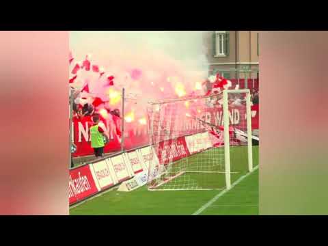 FC Winterthur 🔴⚪ Fan geile Aktionen 👍😍