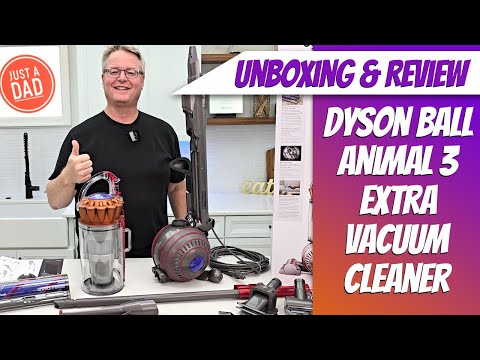 Dyson Ball Animal 3 Extra Vacuum Cleaner UNBOXING & REVIEW