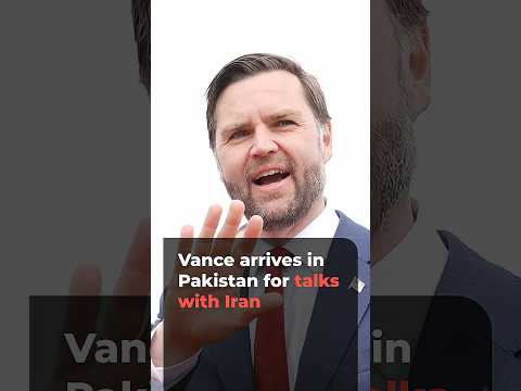 Vance arrives in Pakistan for talks with Iran | AJ #shorts