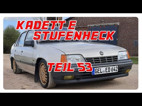 1990er Kadett E Stufenheck #Edgar - Teil 53:  Nebelscheinwerfer verbauen