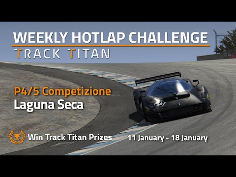 Track Titan Community Race #30 - Glickenhaus P4/5 Competizione @ Laguna Seca