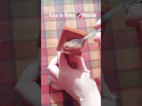 Easy to Make Chocolate 🍫 Mousse