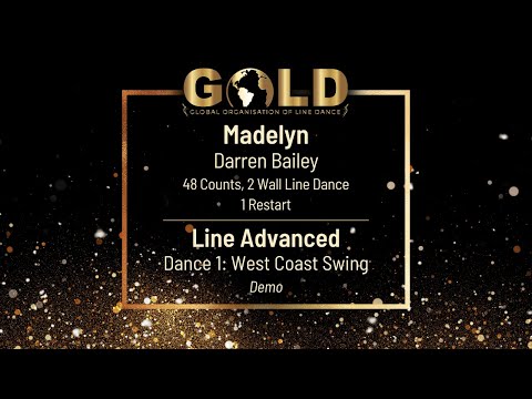 GOLD 2023 Classic Line Advanced - Dance 1: Smooth (WCS) "Madelyn" - Demo with music