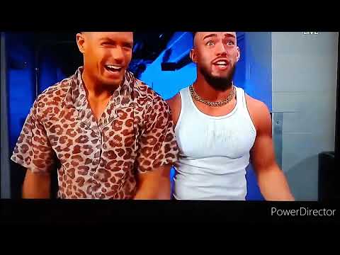 Kevin Owens gets the 2 for 1 on punchable face deal night. 8 more punches for a free stunner.