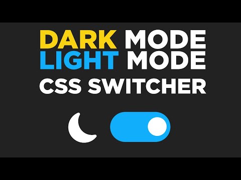 Css And Javascript Lightdark Theme Toggle