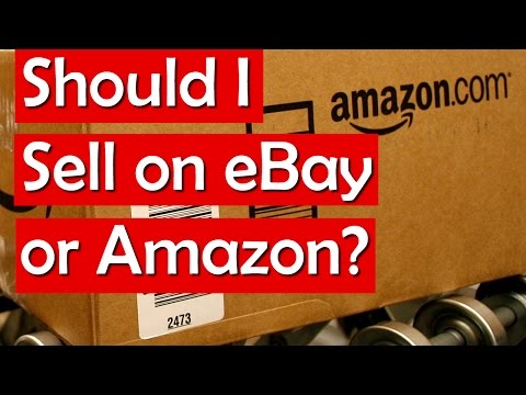 Should I Sell on eBay or Amazon? Ebay vs. Amazon's Fees
