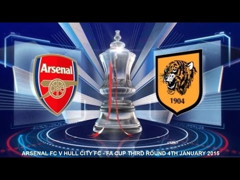 ARSENAL FC V HULL CITY FC - FA CUP 3RD ROUND 2015 - 2-0 - MATCH HIGHLIGHTS