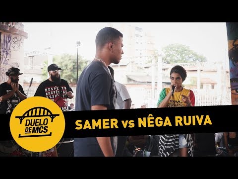 Nêga Ruiva vs Samer (Semifinal) - Tradicional - Duelo de MCs - 26/08/18