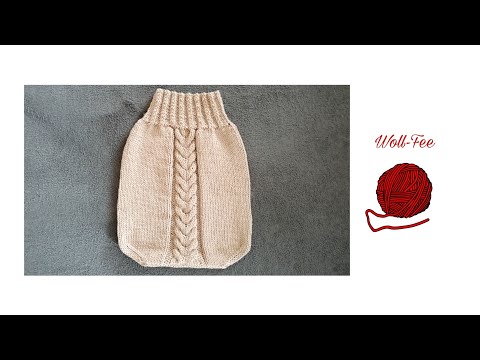 How to knit a warming sack (similar to a baby sleeping bag) for newborns: step-by-step instructions.