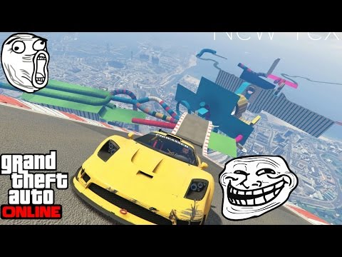 CARRERA TROLL DEFINITIVA | INCREIBLE CARRERA TROLL PARA INTELIGENTES  [PARTE 1]|GTA V ONLINE