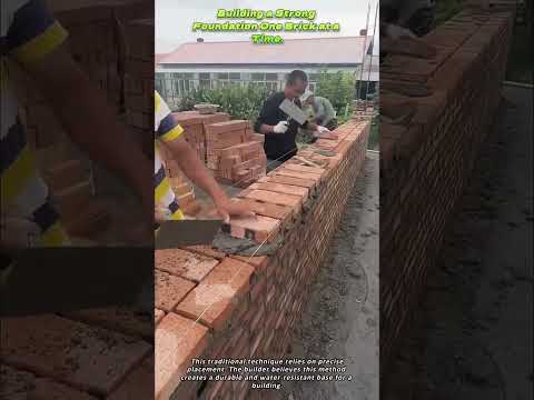 Building a Strong Foundation One Brick at a Time