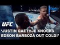 Throwback KO: Justin Gaethje blaast Edson Barboza omver!