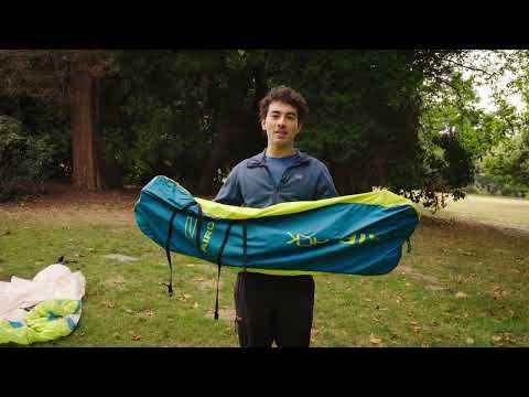 How to pack your paraglider in the AirDesign AirPack 50/50 by Ariel