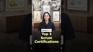 Top 3 Scrum Certifications you MUST HAVE | Best Scrum Certifications(2026) | #Shorts| #Simplilearn