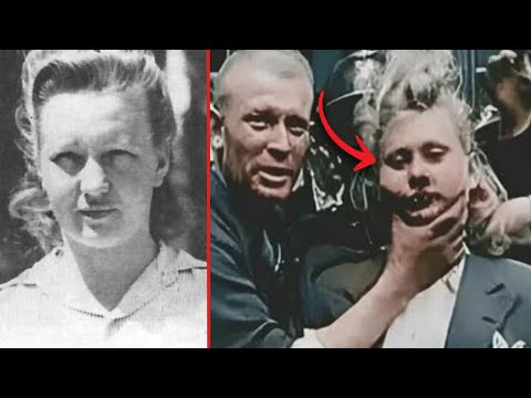 Die sadistischste Nazi verbrannte in ihrer eigenen Hölle – Dorothea Binz!