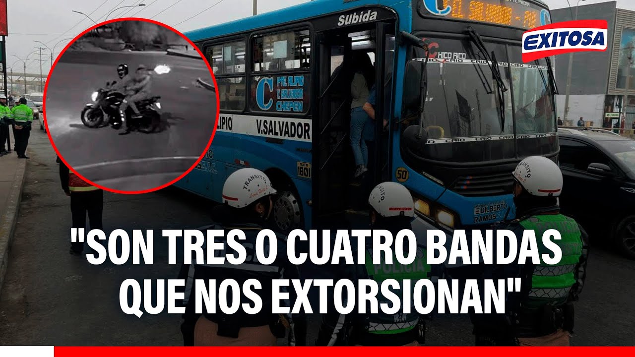 🔴🔵 Transportistas sufren extorsión de hasta cuatro bandas criminales: "Están matando todos los días"