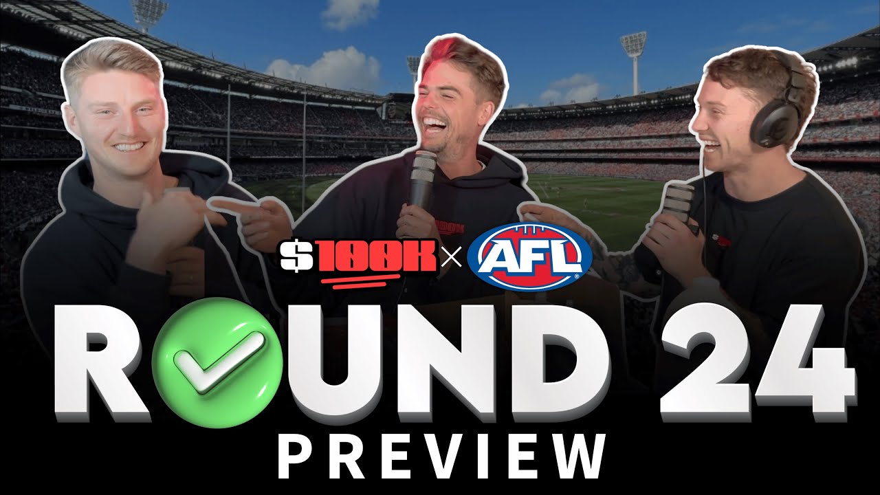 #AFL 2024 Round 24 Preview - The $100K Multi