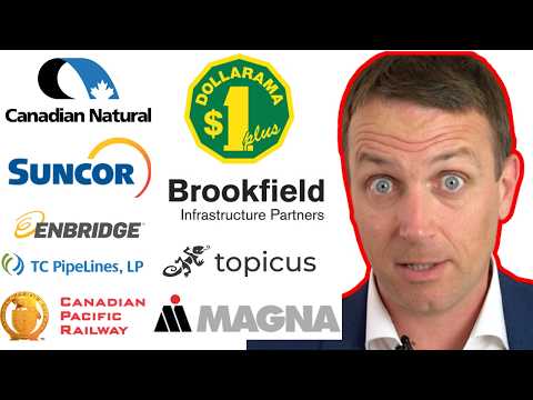 10 TSX Stocks! 5% Yield, Growth... (CNQ, SU, ENB, TRP, CP, SLF, DOL, BIP, TOI, MGA)