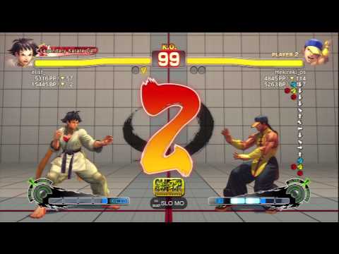 elist_ (Makoto) Vs Hekireki_ps (Yun) SSF4 AE Ranked Matches - PSN