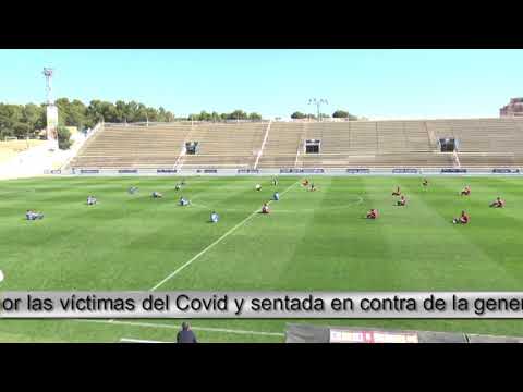 SENTADA CF BENIDORM Y CFI ALICANTE CONTRA LA GENERALITAT