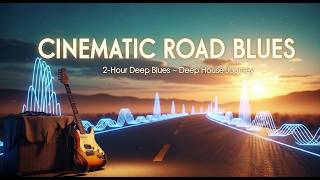 ROAD BLUES — 2-Hour Blues × Deep House Fusion | Soulful Analog Journey