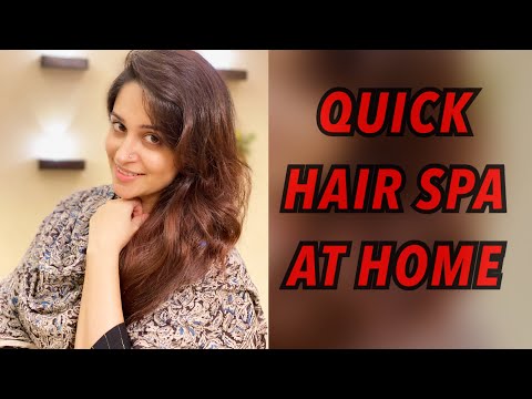 QUICK HAIR SPA AT HOME | HAIR CARE | HAIR SPA | DIPIKA KAKAR IBRAHIM
