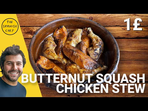£1 Moorish chicken and butternut squash stew | Family Meals on a budget