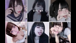 18+🔥表情系_エロ啊嘿顏_日本可愛女の子_表情擦边_高潮_抖音TikTok_美少女_色氣_地雷系女子_夜職_雜炊【HUSHHUSH】