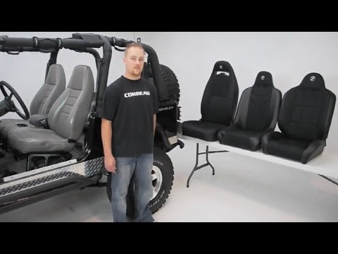 Corbeau Direct Bolt-In Seats for Jeep Wranglers CJ /YJ