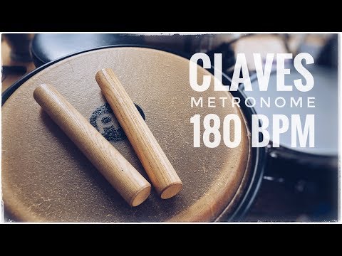 180 BPM | Straight Clave | Metronome