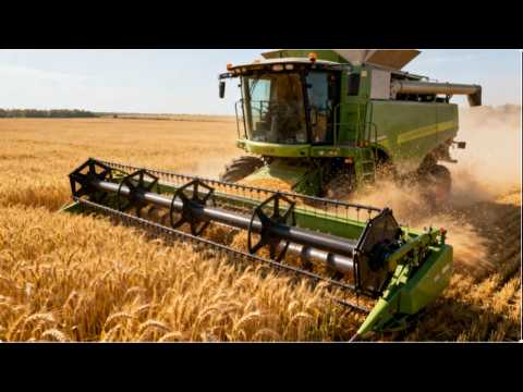 World’s Largest Wheat Harvesting Machines Working Nonstop | Mega Farm Harvest