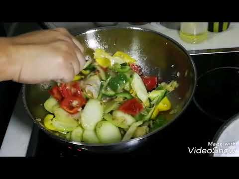 XO Sauce Stir-Fry Veggie and Prawn