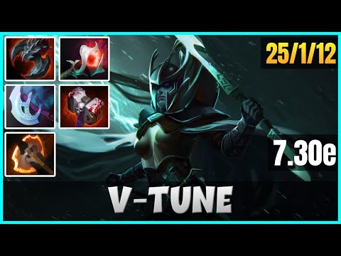 V-Tune Phantom Assassin Patche 7.30e | Full Match Gameplay