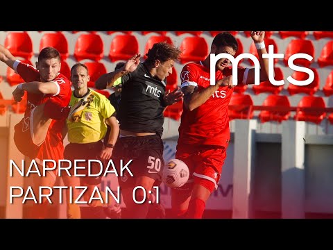 FK Napredak - FK Partizan 0:1, LLT SLS 12. kolo, sezona 2021/22