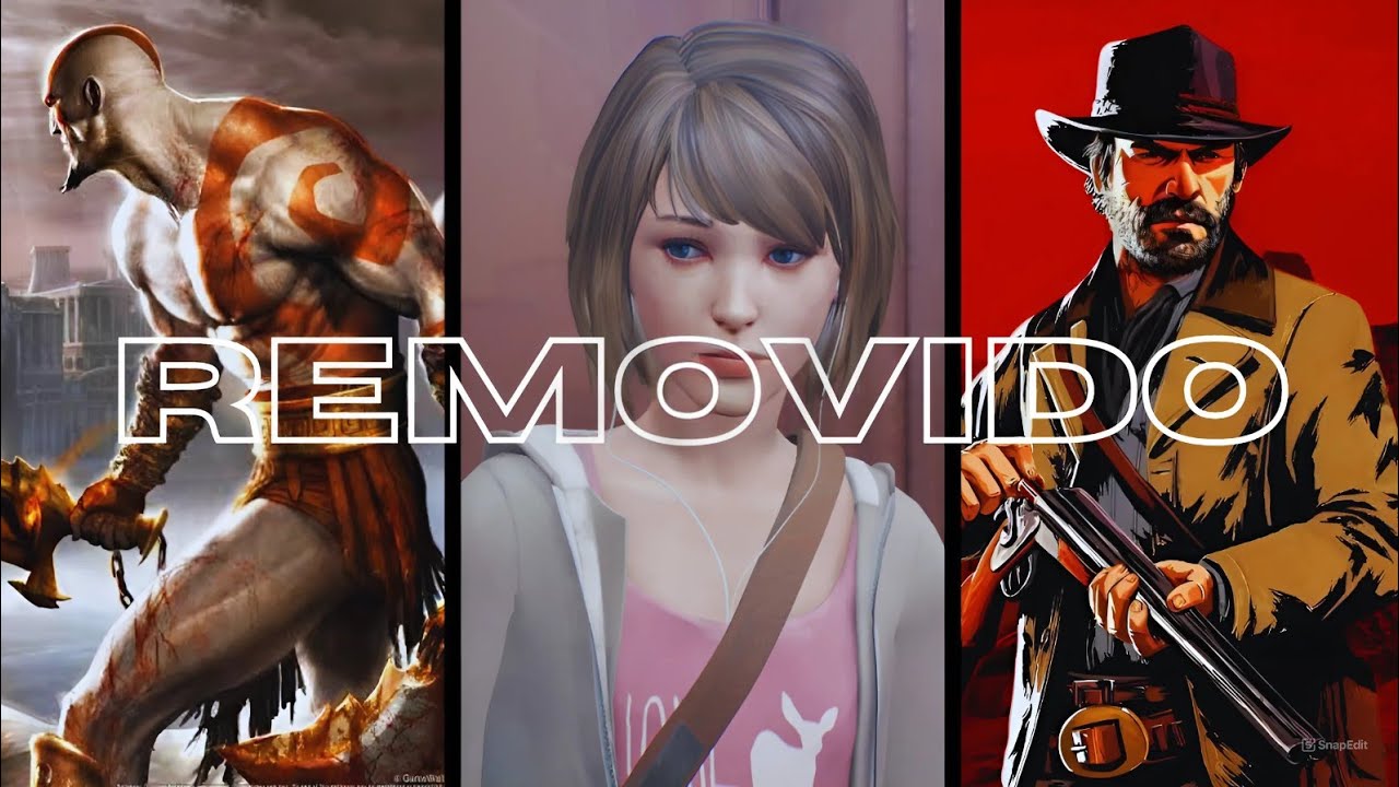 o CONTEÚDO CORTADO de 8 jogos diferentes!