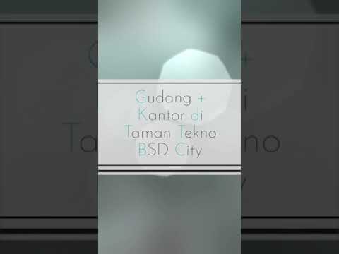 Gudang Taman Tekno Bsd lt.8400 lokasi Prime