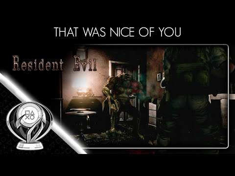 Resident Evil HD - That Was Nice of You | Guia de Troféu / Conquista