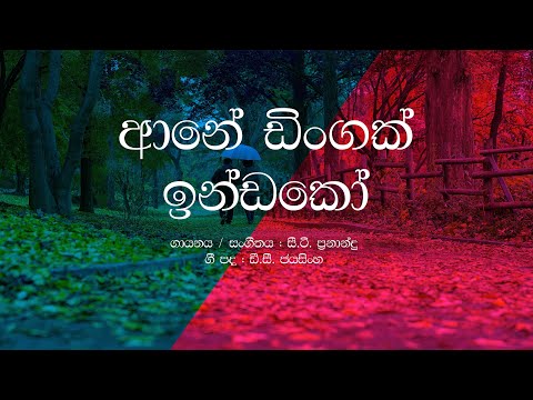 Ane Dingak Innako Oya Detha Poddak Dennako / CT Fernando / Sinhala Lyrics