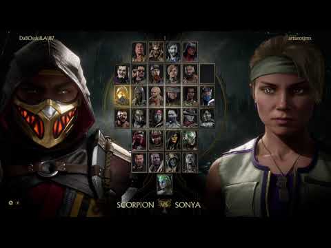 💀🐲 MK11 Sonya vs Scorpion 3mzo2020