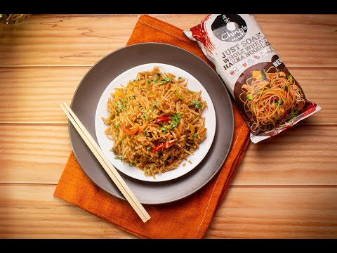 Noodles In 5 minutes | Healthy No Maida Hakka Noodles Recipe | Ching's Just Soak Whole Wheat Noodles