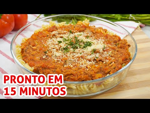 Macarrão com Molho de Atum: Uma Receita Rápida e Deliciosa