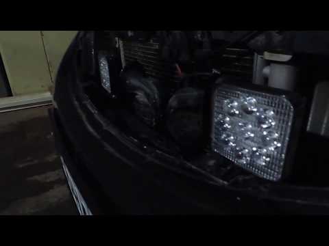 Hyundai Accent установка вспышек